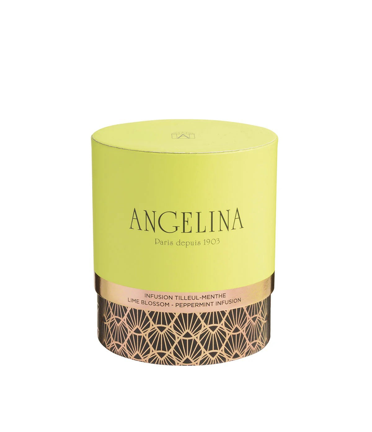 Angelina's special flavored tea round box - Paris Angelina