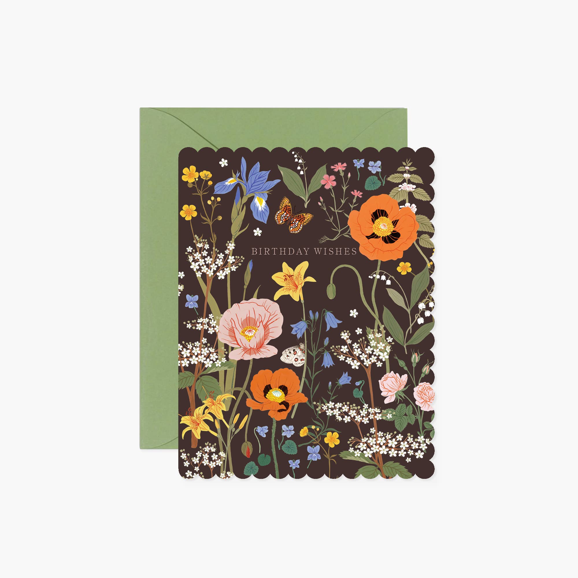 WILD FLOWERS FIELD BIRTHDAY | greeting card Botanica Paper Co.