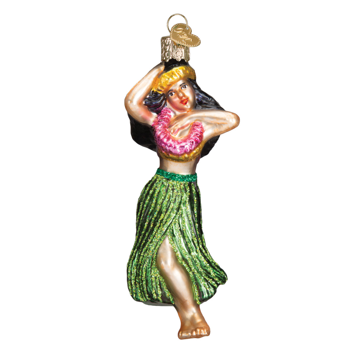 Hula Dancer Ornament Old World Christmas