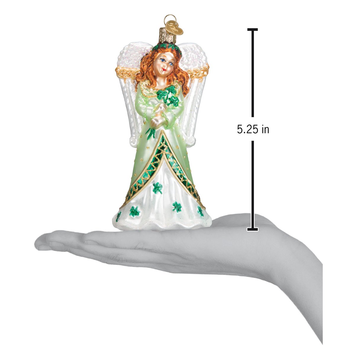 Irish Angel Ornament Old World Christmas