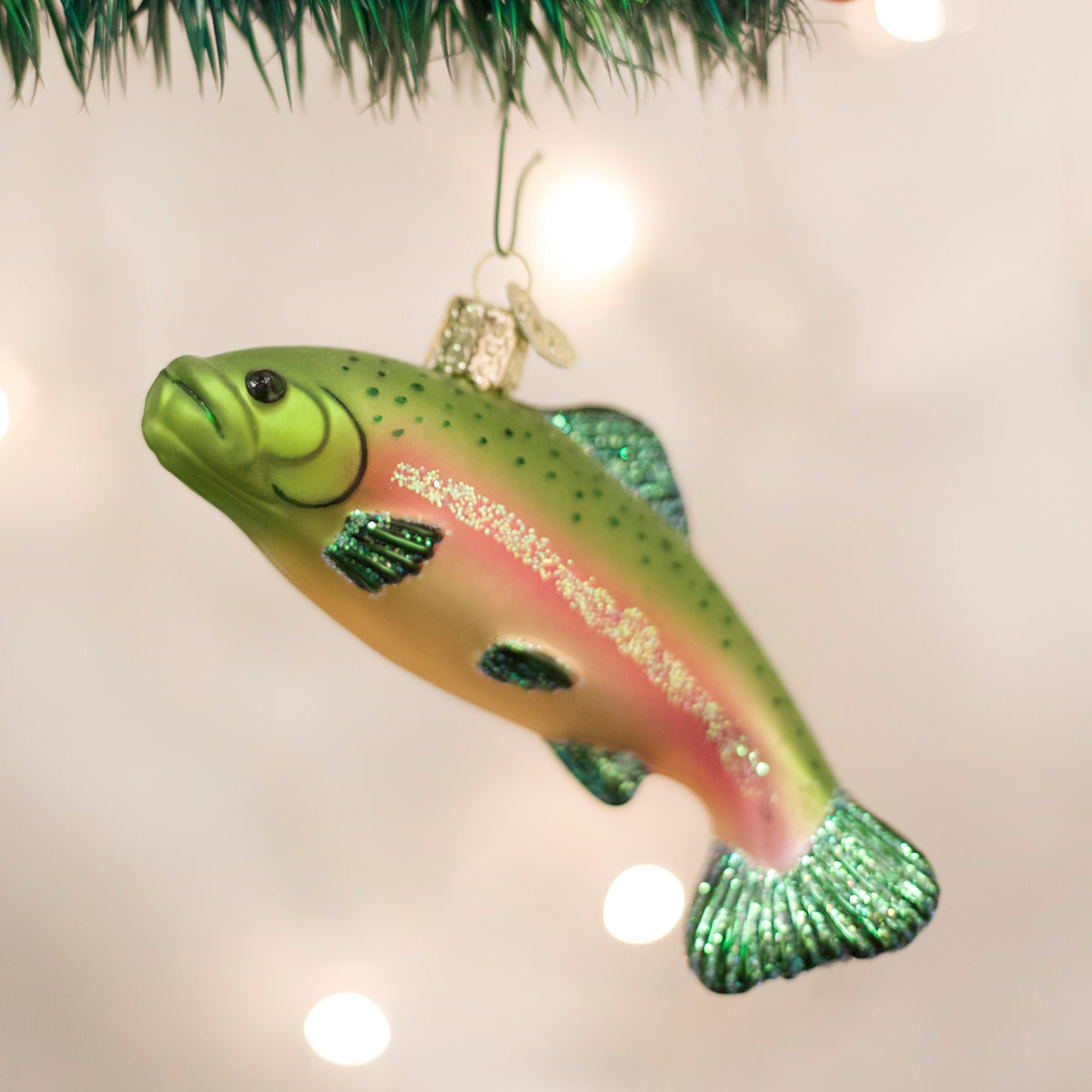 Rainbow Trout Ornament Old World Christmas