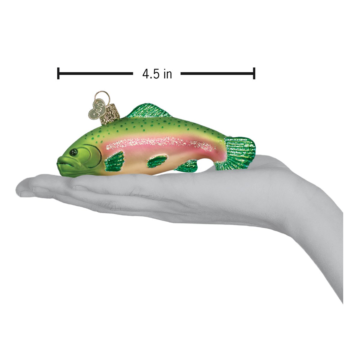 Rainbow Trout Ornament Old World Christmas