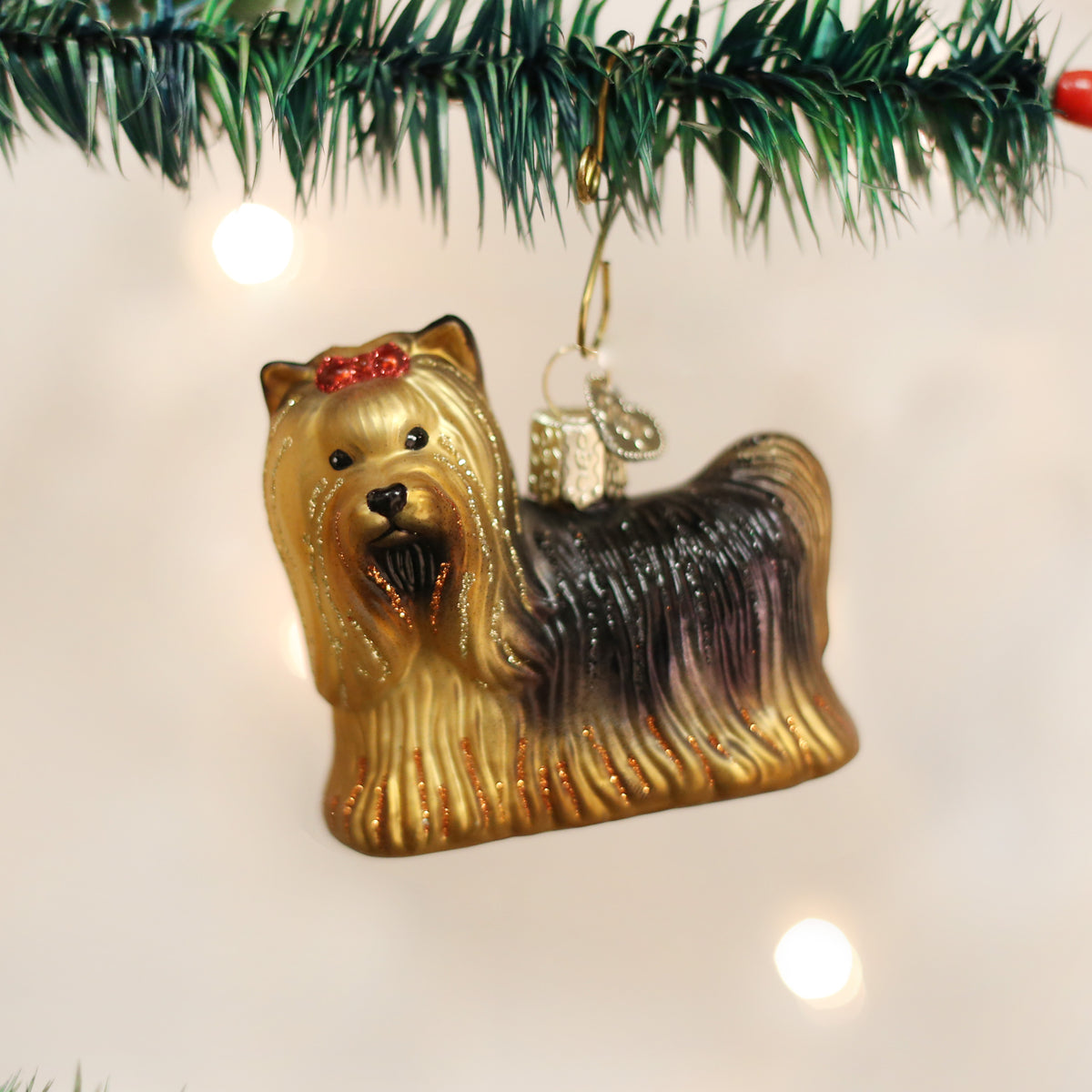 Yorkie Ornament Old World Christmas
