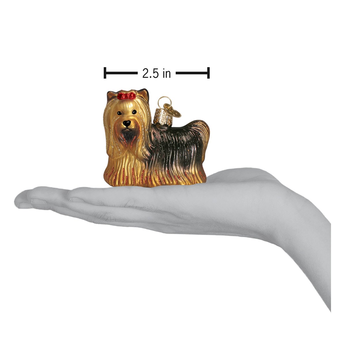 Yorkie Ornament Old World Christmas