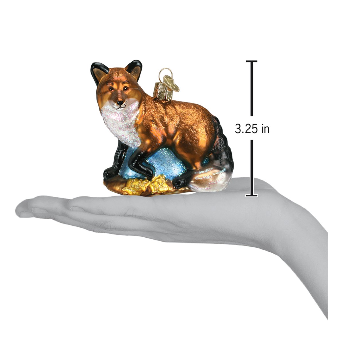 Red Fox Ornament Old World Christmas