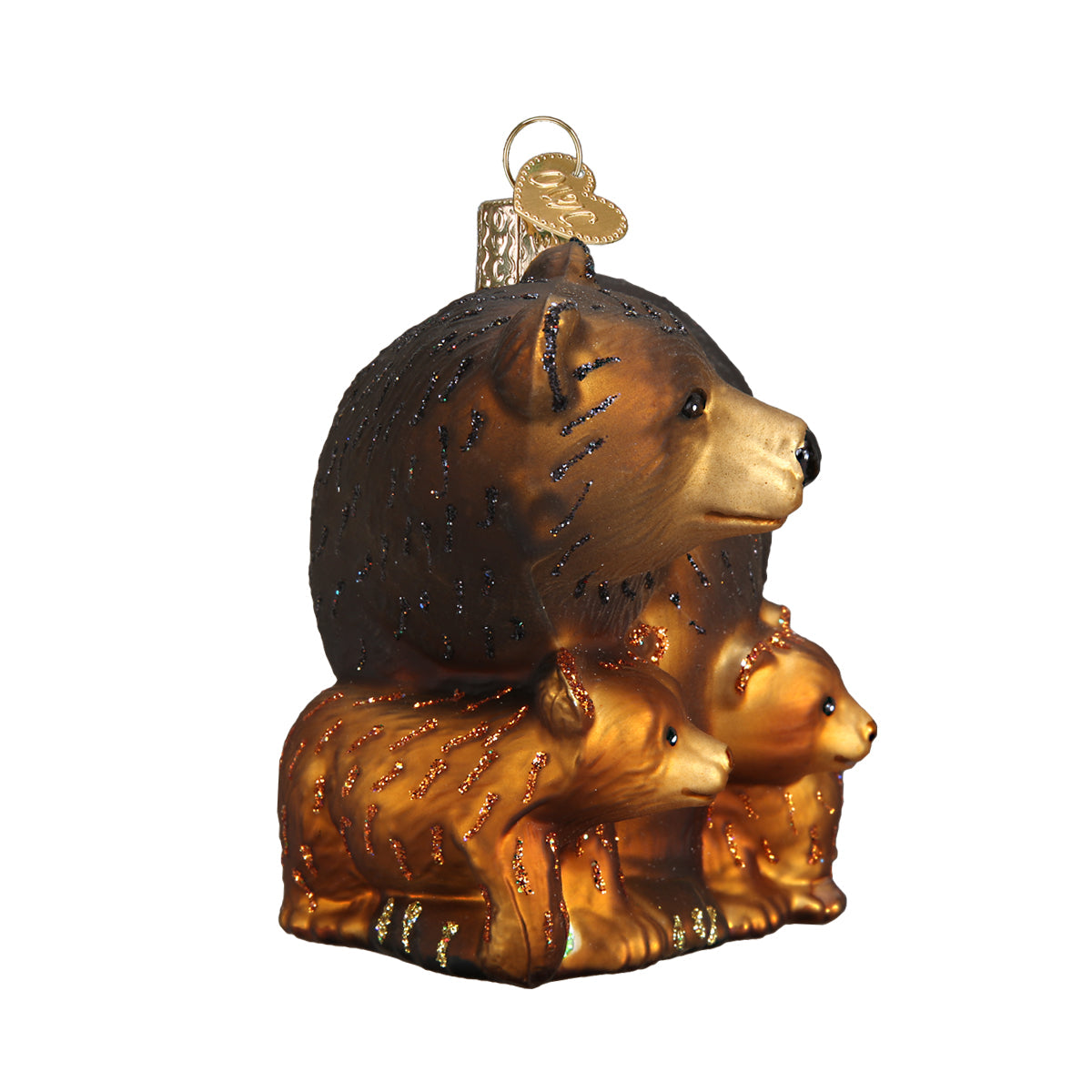 Bear With Cubs Ornament Old World Christmas