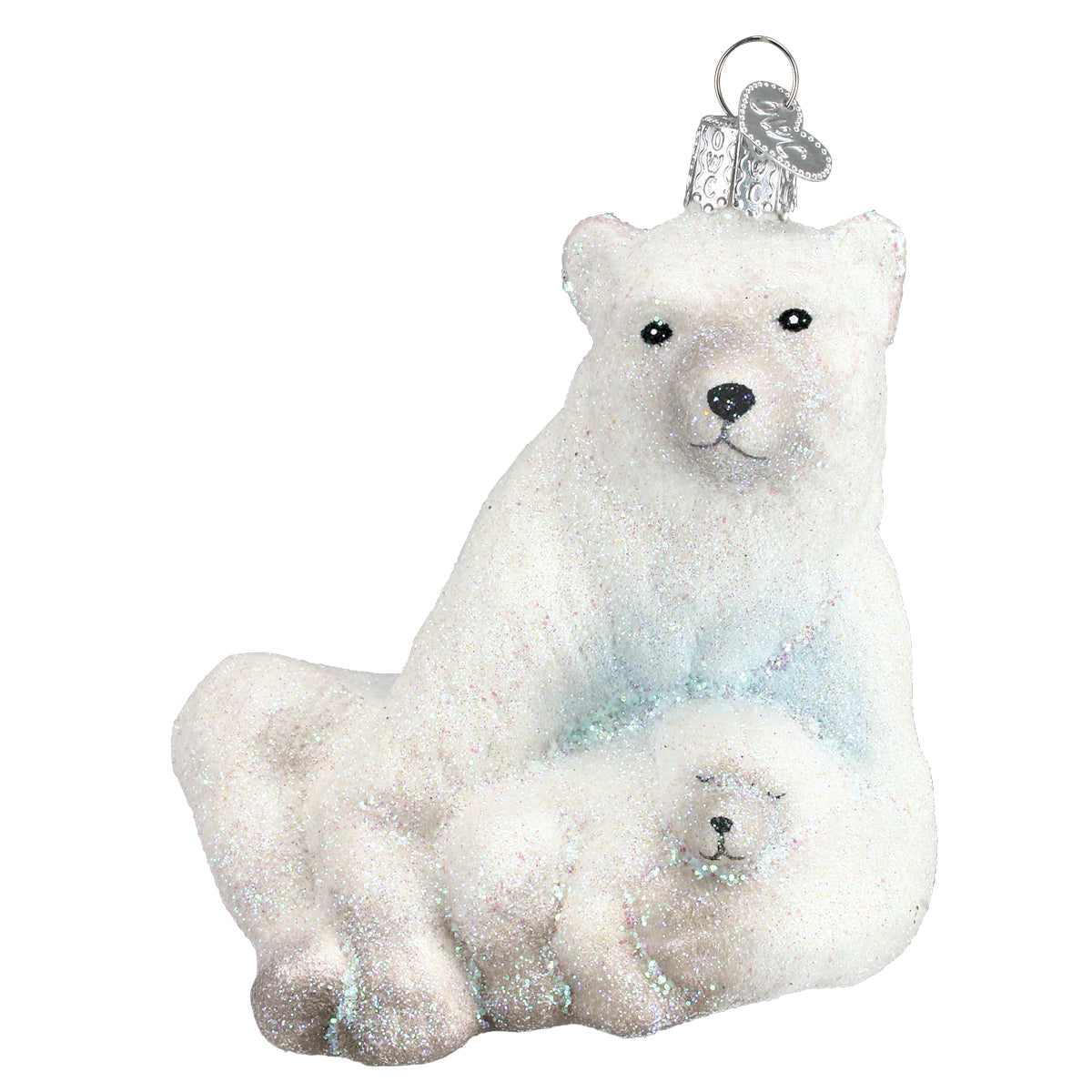 Polar Bear With Cub Old World Christmas