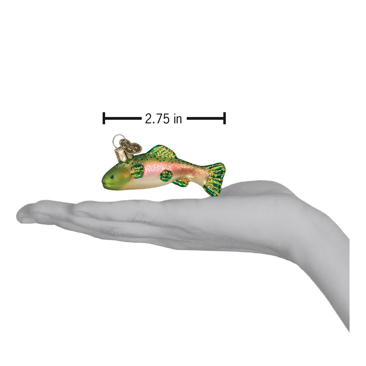 Mini Trout Ornament Old World Christmas