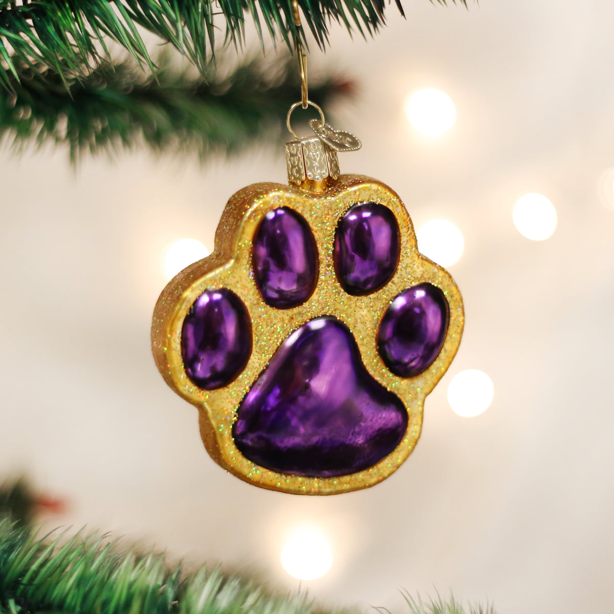 Paw Print Ornament Old World Christmas