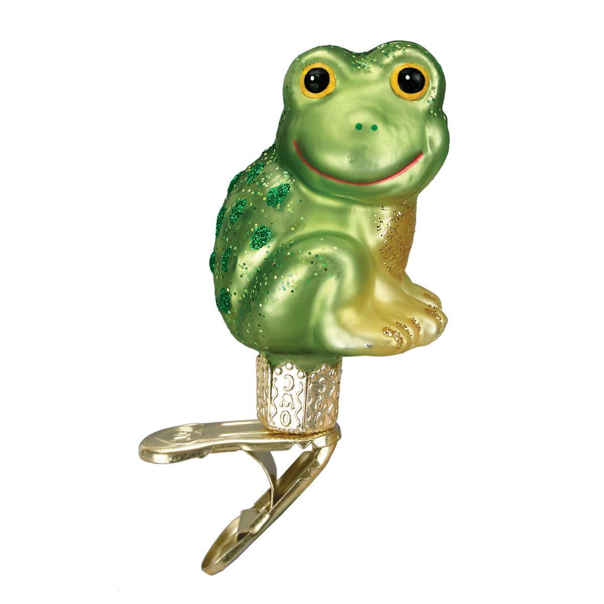 Happy Froggy Ornament Old World Christmas