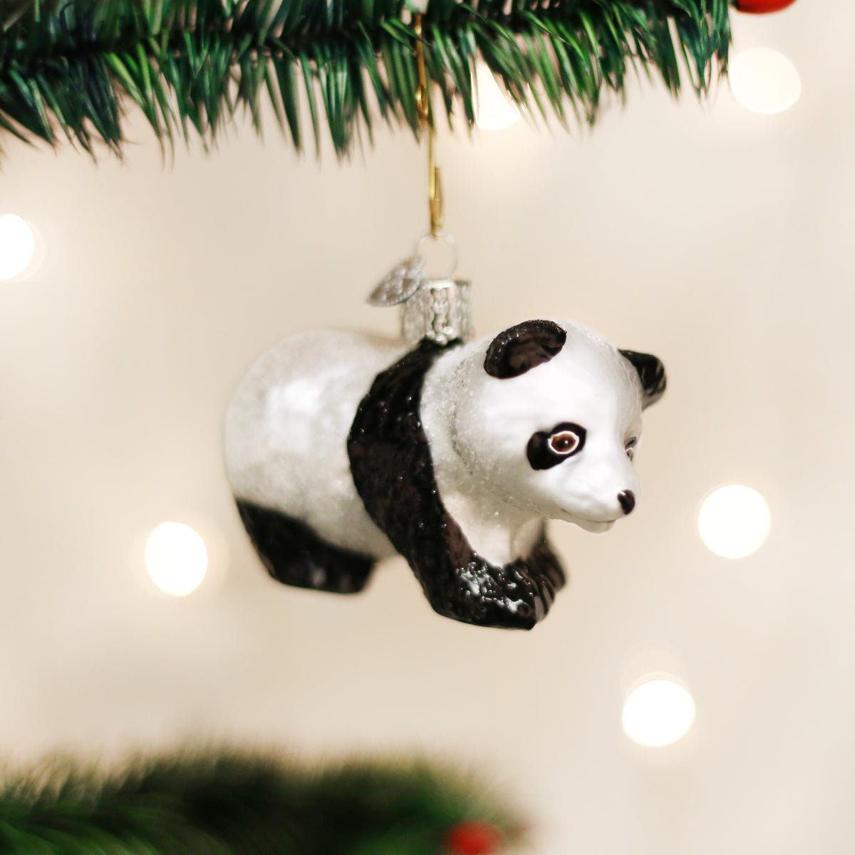 Panda Cub Ornament Old World Christmas