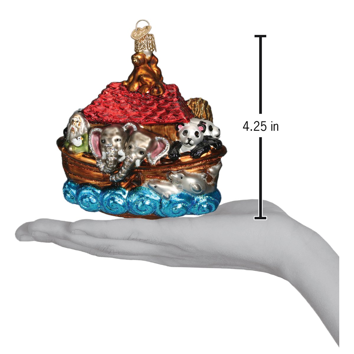 Noah's Ark Ornament Old World Christmas