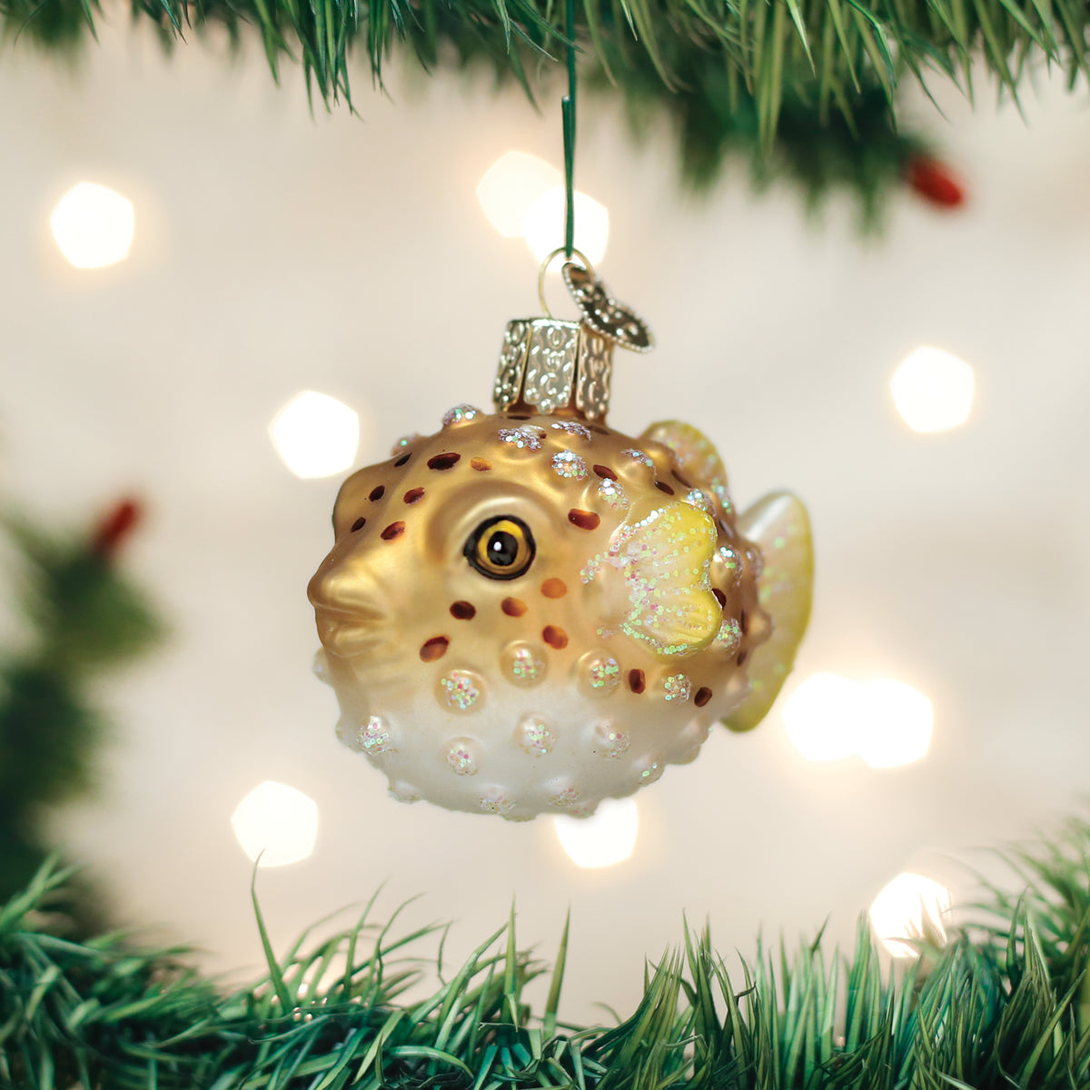 Pufferfish Ornament Old World Christmas