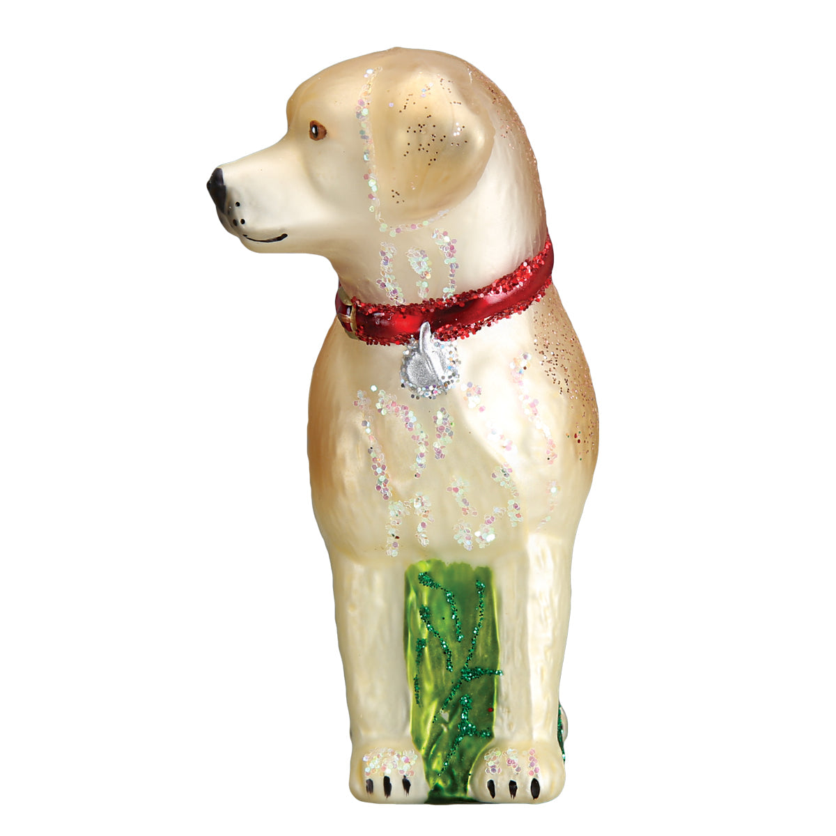 Standing Yellow Lab Ornament Old World Christmas