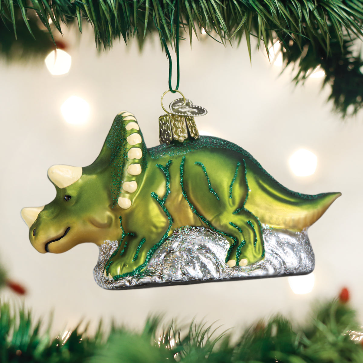 Triceratops Ornament Old World Christmas