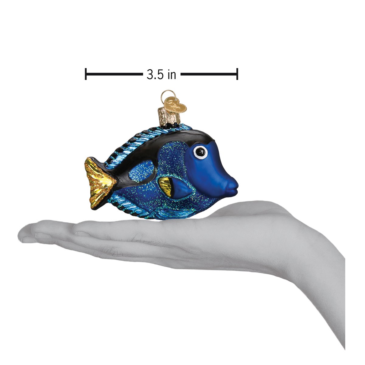 Pacific Blue Tang Ornament Old World Christmas