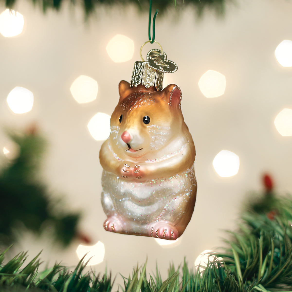 Hamster Ornament Old World Christmas