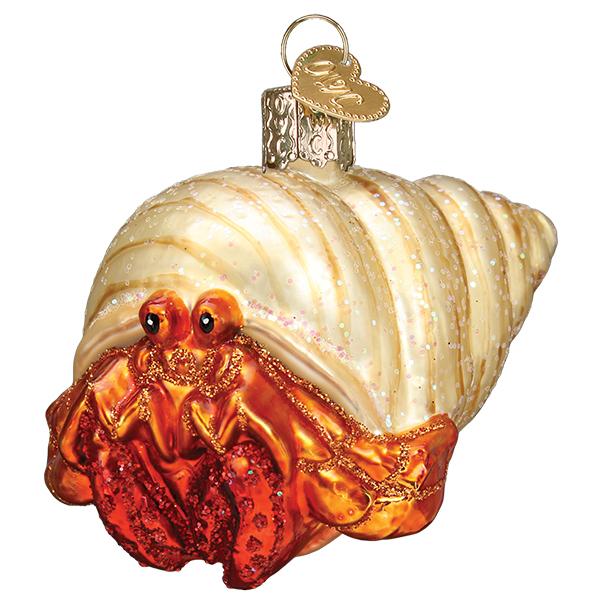 Hermit Crab Ornament Old World Christmas