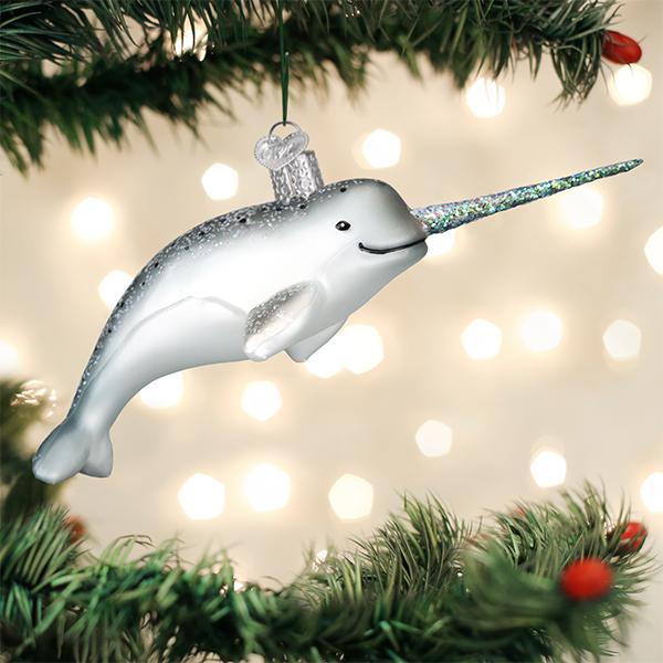 Narwhal Ornament Old World Christmas