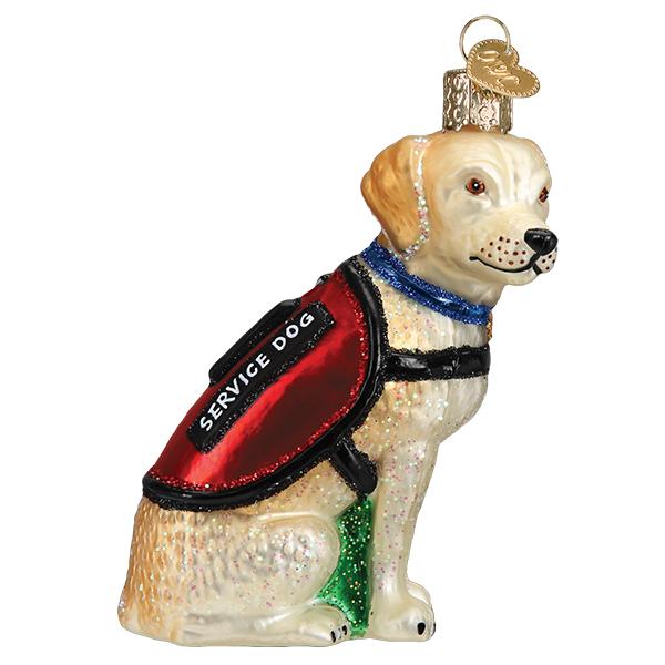 Service Dog Ornament Old World Christmas