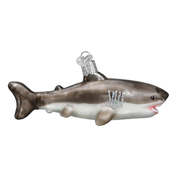 Great White Shark Ornament Old World Christmas