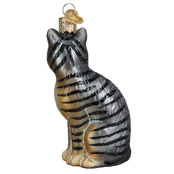 Tabby Cat ornament Old World Christmas
