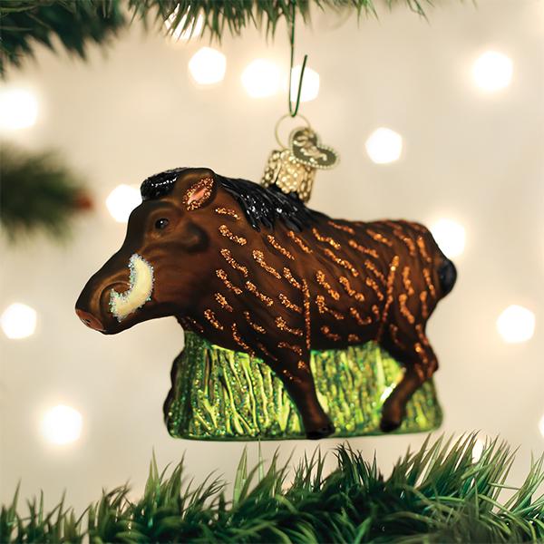 Warthog Ornament Old World Christmas