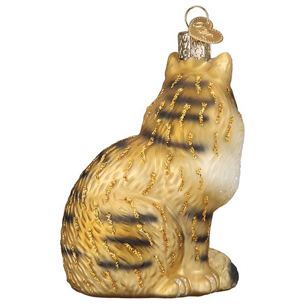 Maine Coon Cat Ornament Old World Christmas