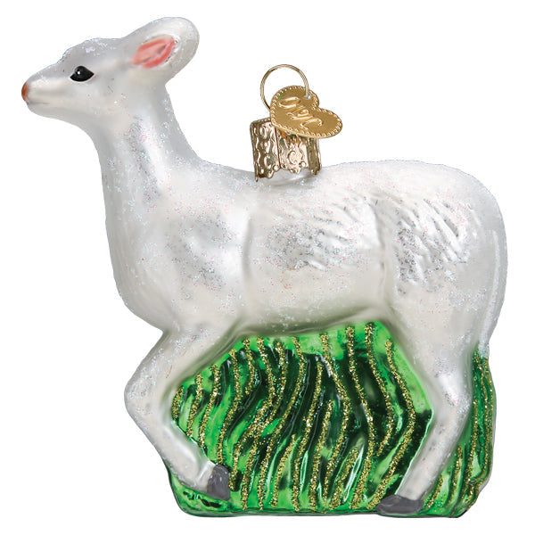 Seneca White Deer Ornament Old World Christmas