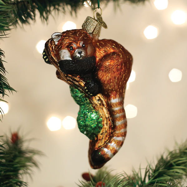 Red Panda Ornament Old World Christmas