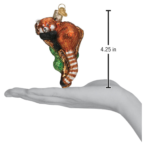 Red Panda Ornament Old World Christmas