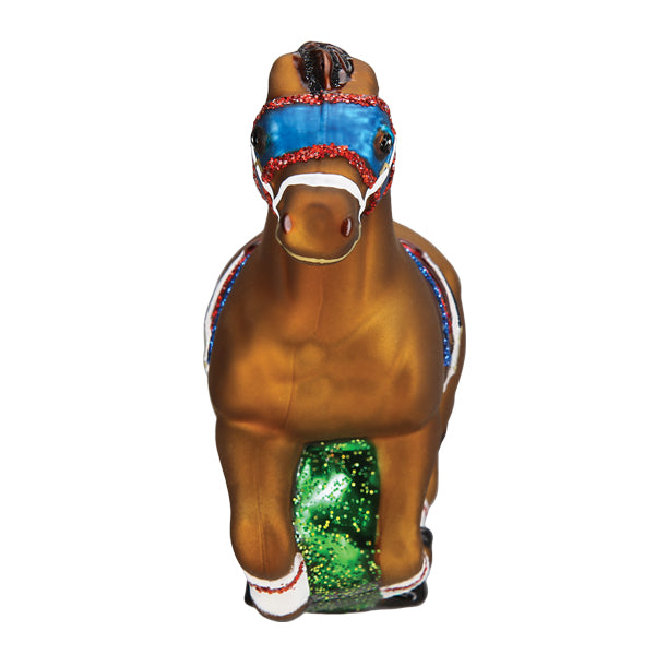 Racehorse Ornament Old World Christmas