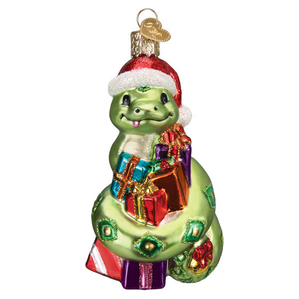 Santa Snake Ornament Old World Christmas