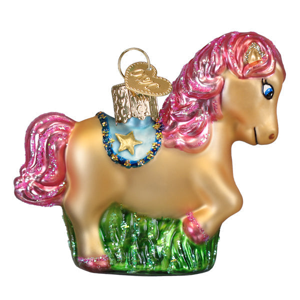Playful Pony Ornament Old World Christmas
