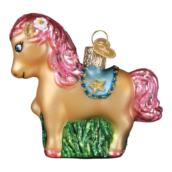 Playful Pony Ornament Old World Christmas
