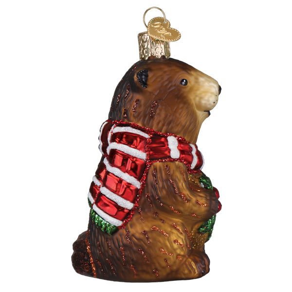 Merry Marmot Ornament Old World Christmas