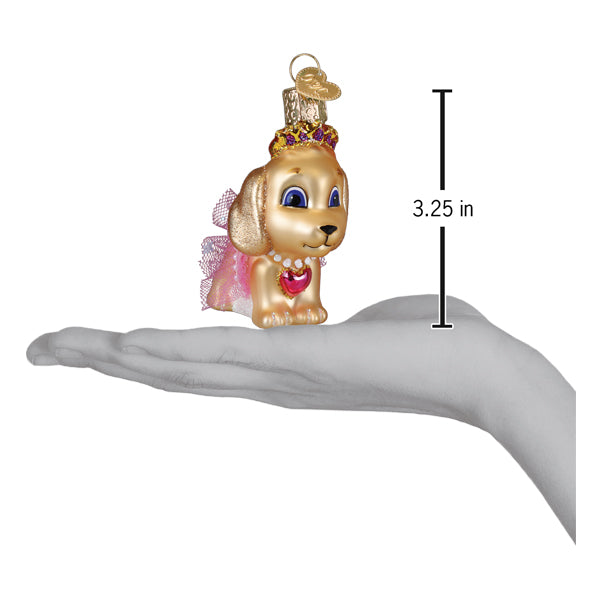 Princess Doggy Ornament Old World Christmas