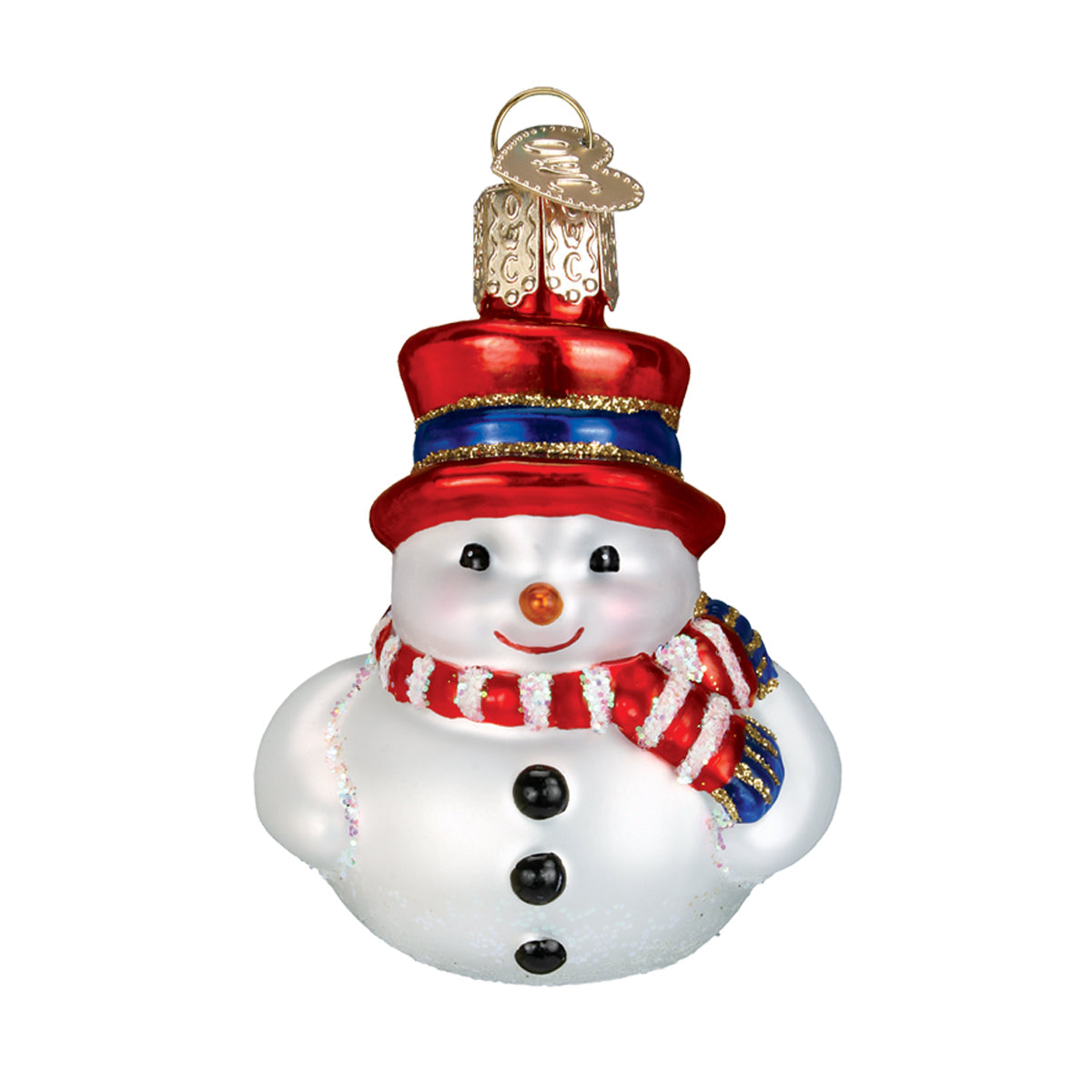 Mini Snowman Ornament Set Old World Christmas