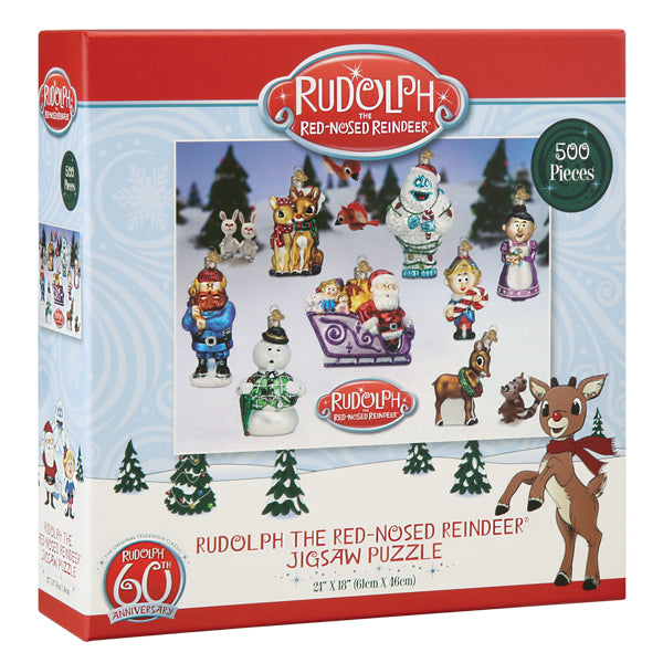 Rudolph The Red-Nosed Reindeer Puzzle Old World Christmas