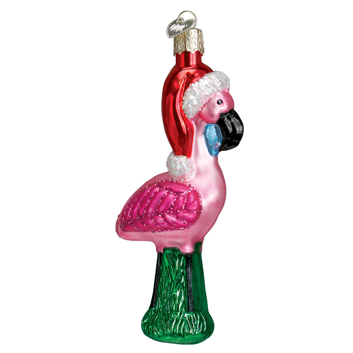 Yard Flamingo Ornament Old World Christmas