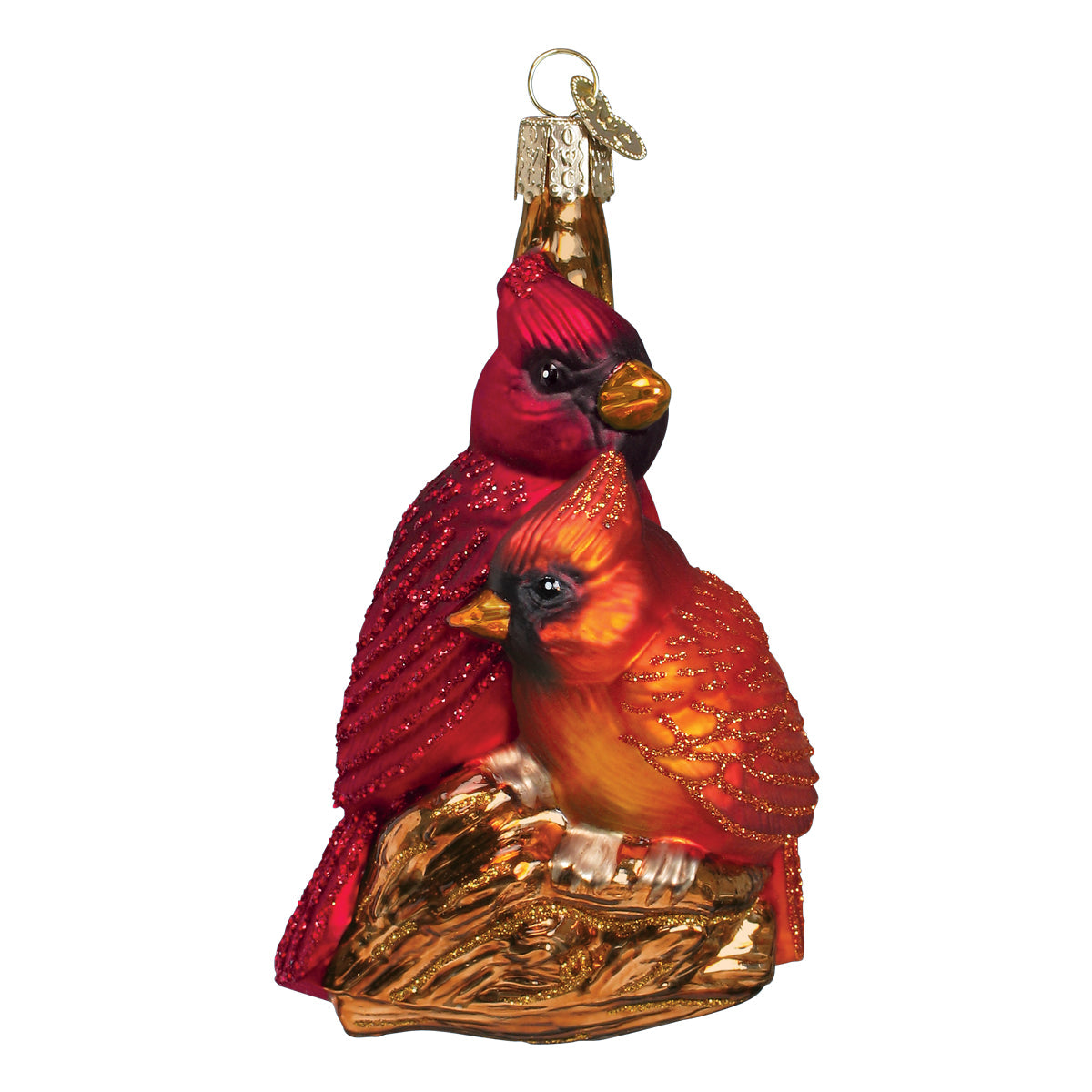 Pair Of Cardinals Ornament Old World Christmas