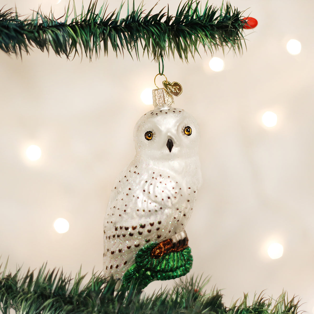 Great White Owl Ornament Old World Christmas