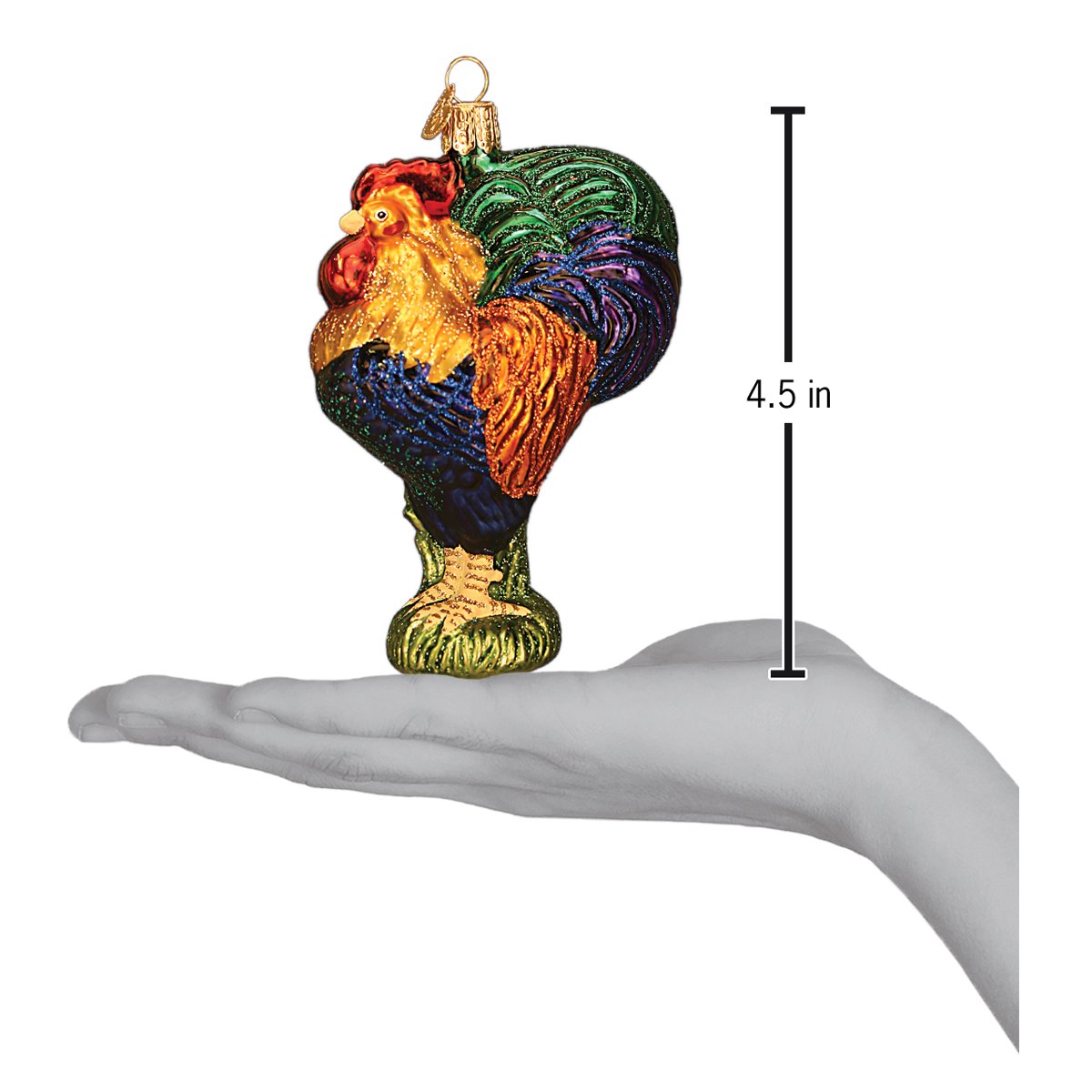 Heirloom Rooster Ornament Old World Christmas