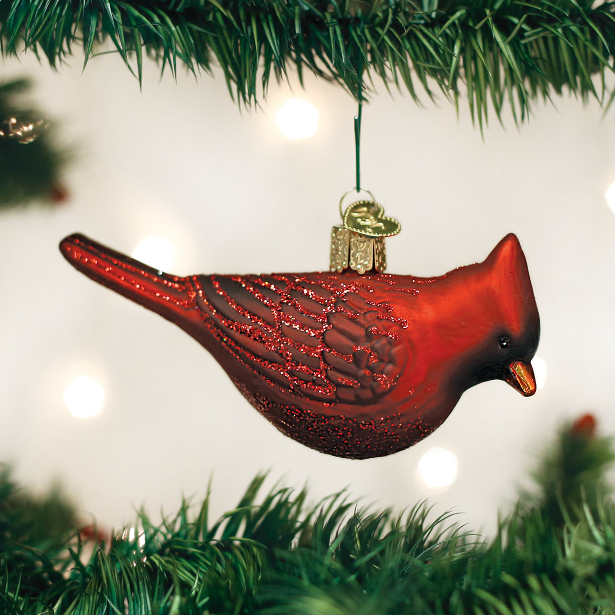 Northern Cardinal Ornament Old World Christmas