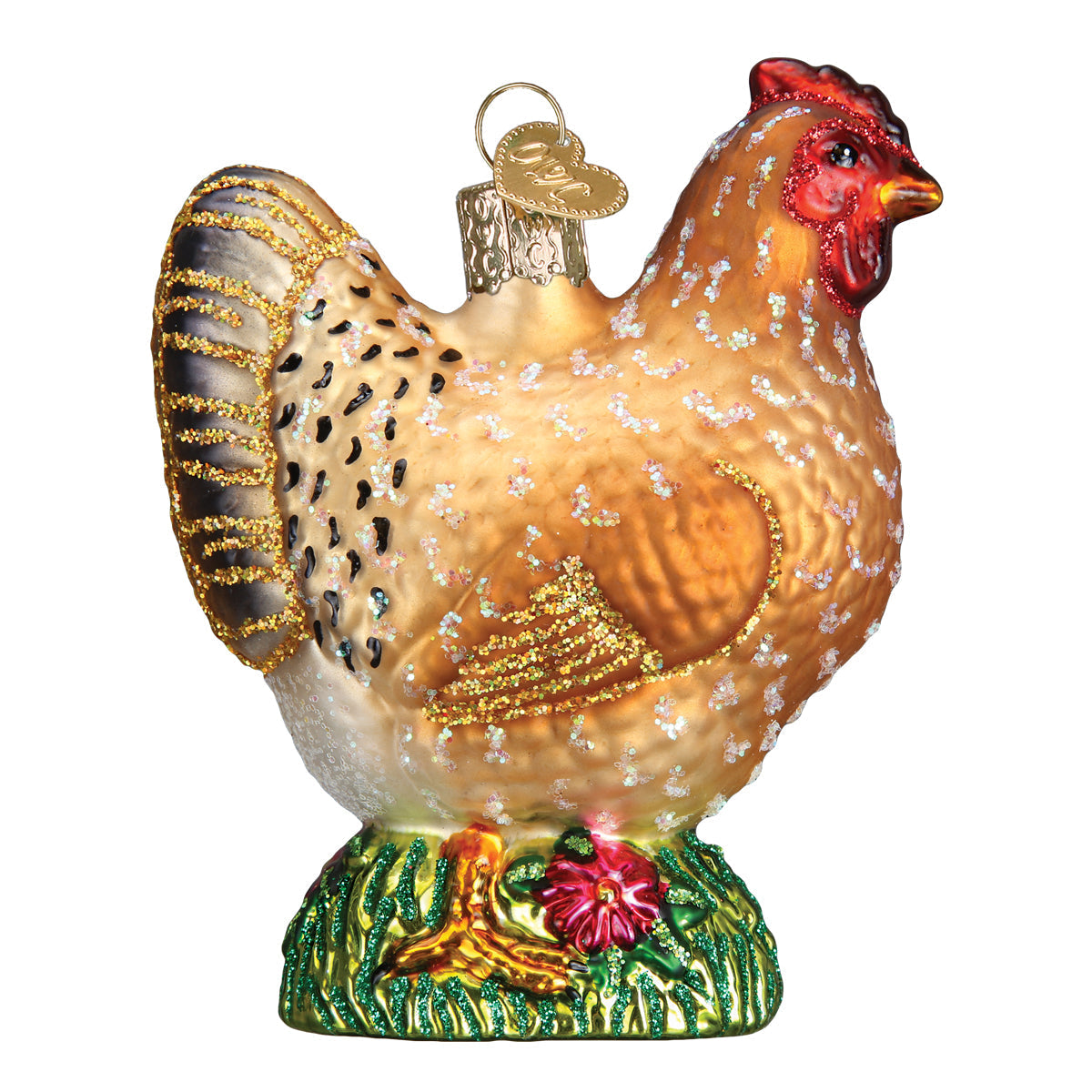 Spring Chicken Christmas Ornament Old World Christmas