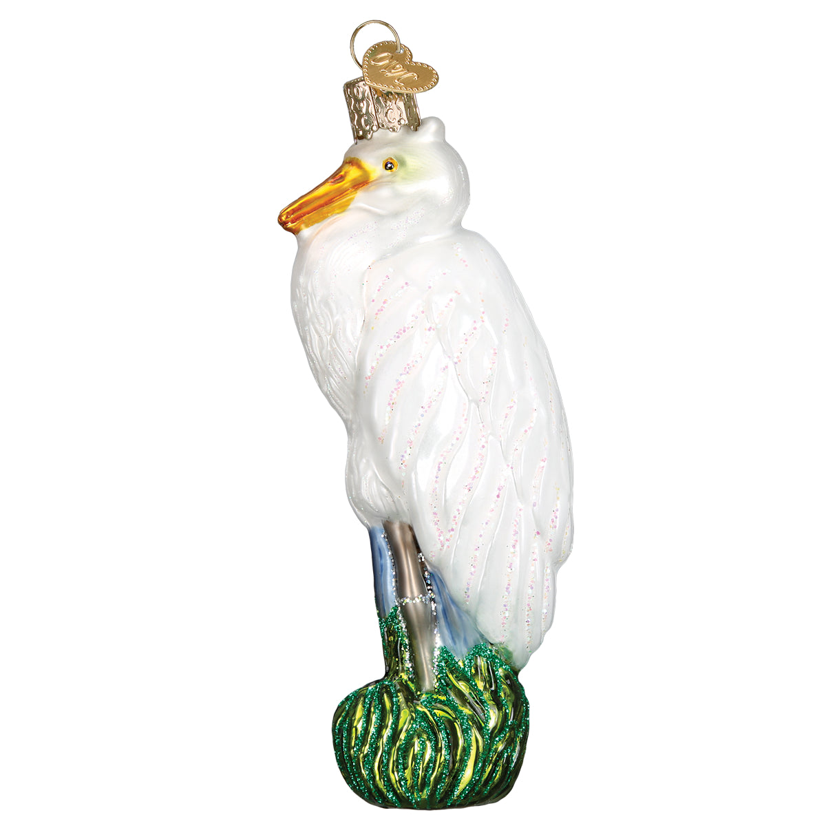 Great Egret Ornament Old World Christmas