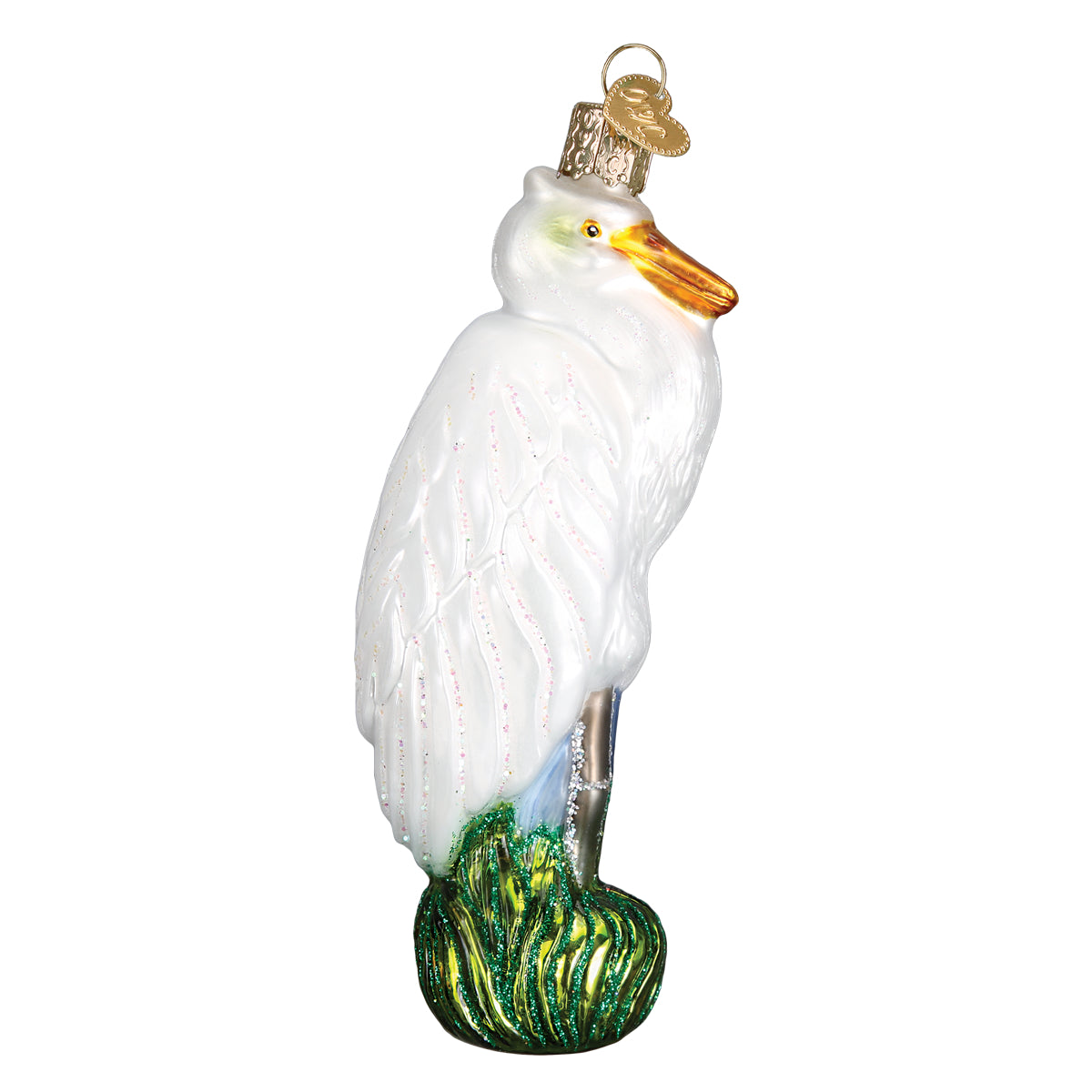 Great Egret Ornament Old World Christmas
