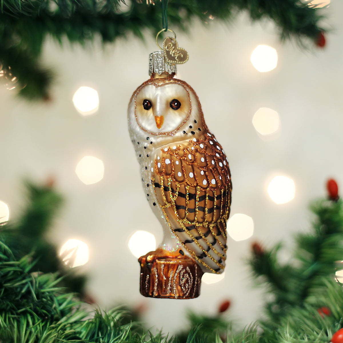 Barn Owl Ornament Old World Christmas
