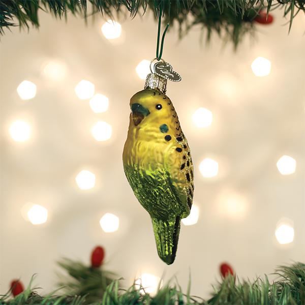 Miniature Parakeet Ornament Old World Christmas