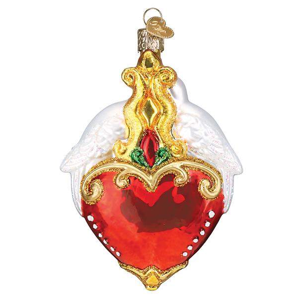 Two Turtle Doves Ornament Old World Christmas